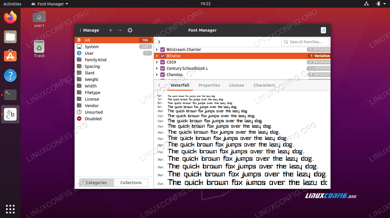 ubuntu install fonts terminal
